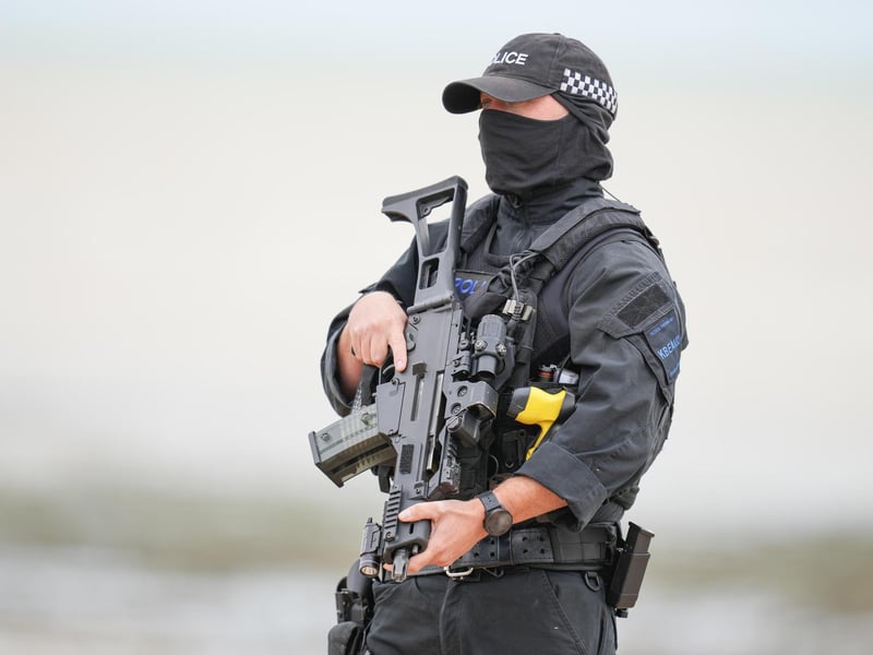 Sussex Police said officers were called to Goring-by-Sea this morning (Monday, October 23) ‘following reports of suspected drugs washing up on the beach’.