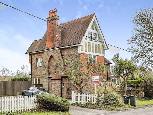 The period house has accommodation spanning three levels