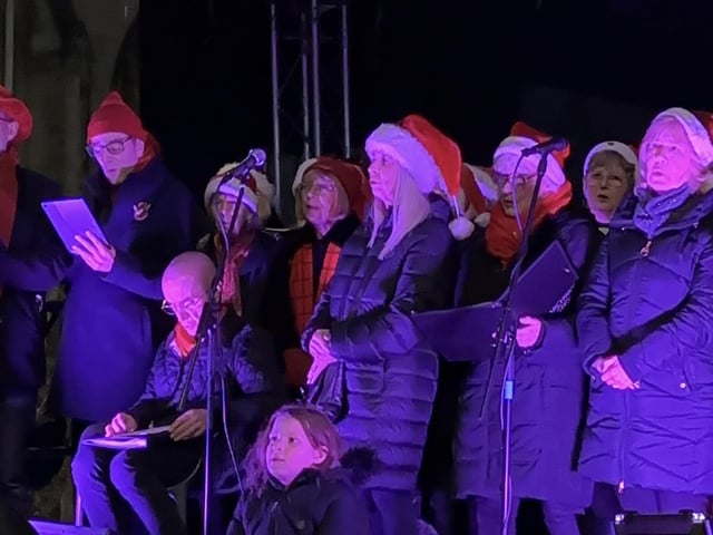Christmas in Little Chelsea: Eastbourne residents enjoy festive event