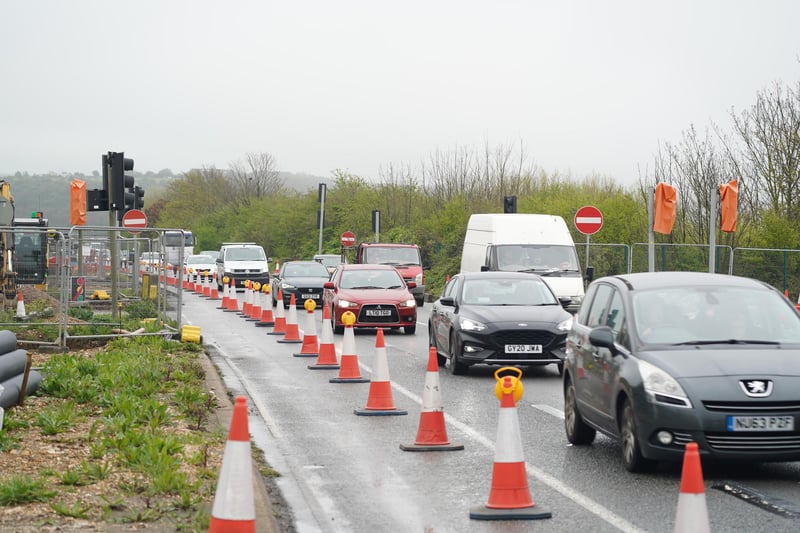 The A27 is being closed for three full weekends to allow work on a new roundabout at New monks Farm in Lancing to be completed. This is how the work is progressing so far.