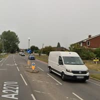 Emergency traffic lights needed following collision in Eastbourne