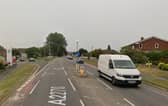 East Sussex Highways has said a central island in Eastbourne Road was hit in a road traffic collision on Tuesday (October 20). Photo: Google