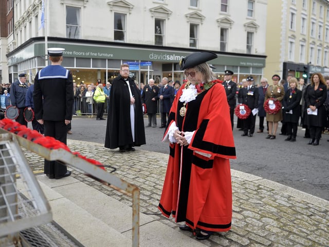 Eastbourne Remembrance Sunday Service (Photo by Jon Rigby)