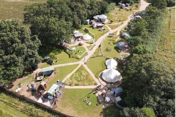Glamping site operators propose to increase the number of glamping units at the site near Horsham. Photo contributed