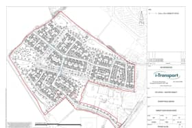 Plans for 225 homes in North Bersted. Photo: Arun District Council.