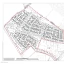 Plans for 225 homes in North Bersted. Photo: Arun District Council.