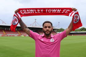 Crawley Town have announced the signing of defender Jay Williams from Brackley Town for an undisclosed fee. Picture courtesy of Crawley Town FC