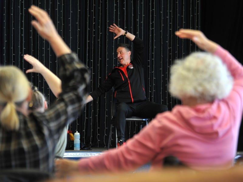 Enzo Manco, director, focuses on long-term change, helping people build confidence, routine and a positive relationship with movement at a pace that works for them