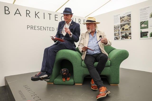 The theme for this year’s competition was ‘A Companion Piece – Dogs at Work,’ and Goodwoof said it  invited the 'crème de la crème of the design industry' to showcase their skills. Photo: Kieran Cleeves, PA