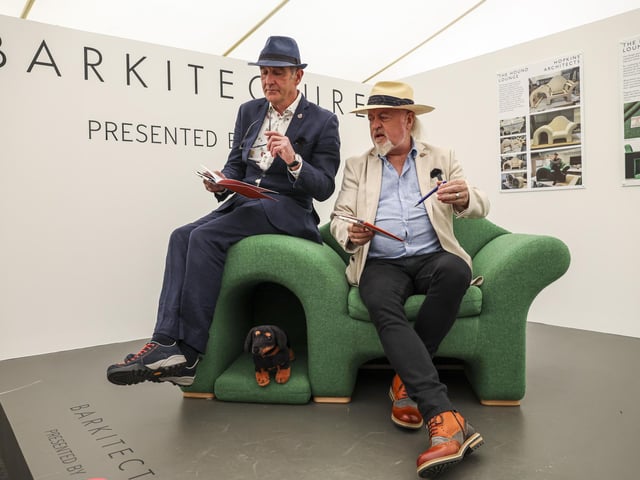 The theme for this year’s competition was ‘A Companion Piece – Dogs at Work,’ and Goodwoof said it invited the 'crème de la crème of the design industry' to showcase their skills. Photo: Kieran Cleeves, PA