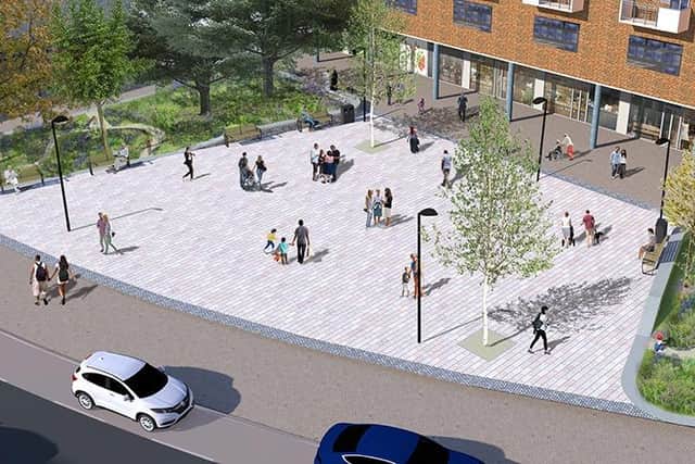 Plans to improve Southwick Square