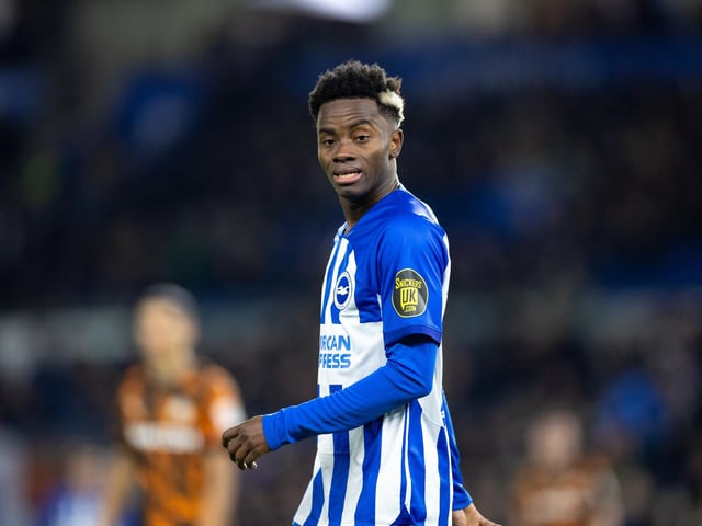 Action and crowd shots from Brighton and Hove Albion's Europa League clash with Marseille at the American Express Stadium.