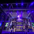Horsham's Capitol Theatre was lit up purple on Friday to mark Holocaust Memorial Day