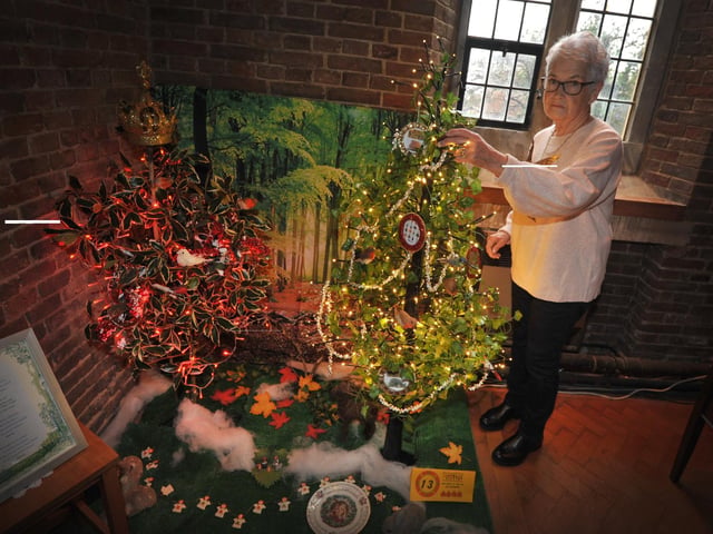 Christmas Tree Festival 2024 at St Michael & All Angels, Glassenbury Drive, Bexhill.
