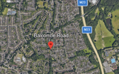 Balcombe Road in Crawley will be closed overnight for several days, while carriageway patching work is carried out. Photo: Google Earth