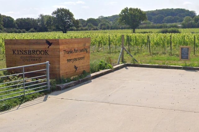 Kinsbrook Vineyard, Eatery & Farmshop in West Chiltington Road, Thakeham, Pulborough, offers modern European food. It has a rating of four and a half stars from 26 votes.