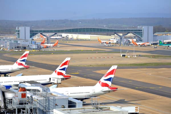 The Gatwick Airport daily round-up was this year's most-read story. Picture: Steve Robards