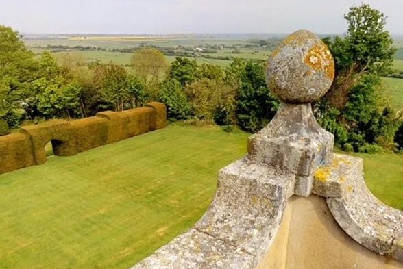 The wide-ranging view from the tower