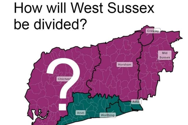 How local government in West Sussex will be reorganised remains unknown. Image: Local Democracy Reporting Service