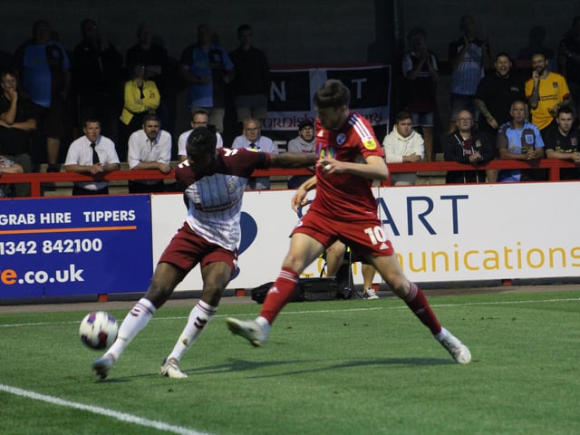 Crawley Town v Northampton Town - picture by Cory Pickford:Crawley Town v Northampton Town