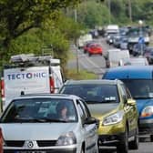 There are reports of severe delays on the M23 this morning