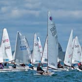 Aero 5s and other single-handers in action | All Race Week pictures by Neil Shawcross