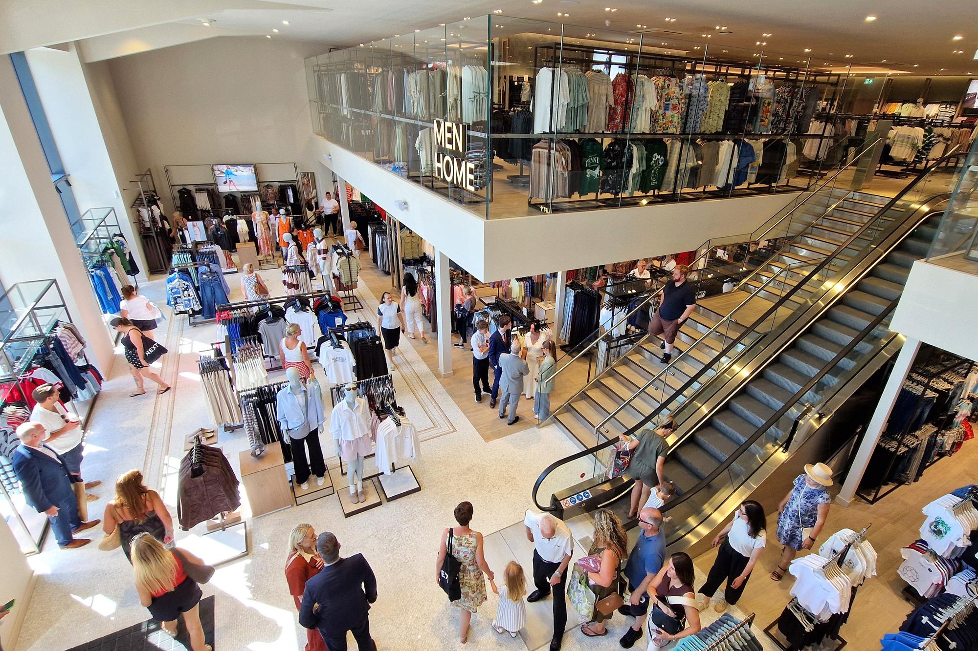 Photos show crowds as NEXT opens its new Chichester store after five ...