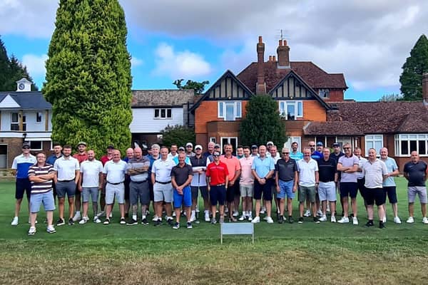 The 16th Jack Blunsdon Memorial Trophy Golf Day was held at Gatton Manor Golf Course in Ockley, with 52 golfers playing in teams of four