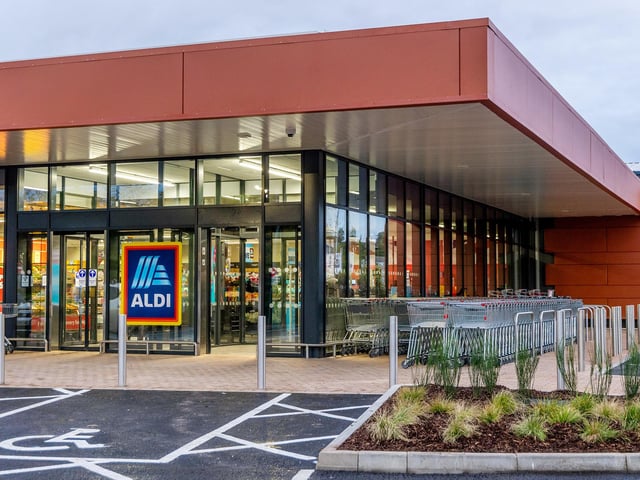 The Aldi in Lewes on Thursday, October 15