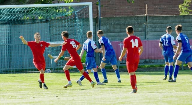 Action from Shoreham v Pagham in the SCFL premier division