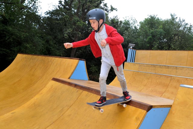 Official opening of the new Southwater Skatepark. SR2307312. Photo by S Robards/Sussex World