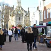 'What a nightmare for wheelchair users are the pavements in Chichester town centre,' writes David J Windibank. Photograph: Steve Robards/ SR2202075