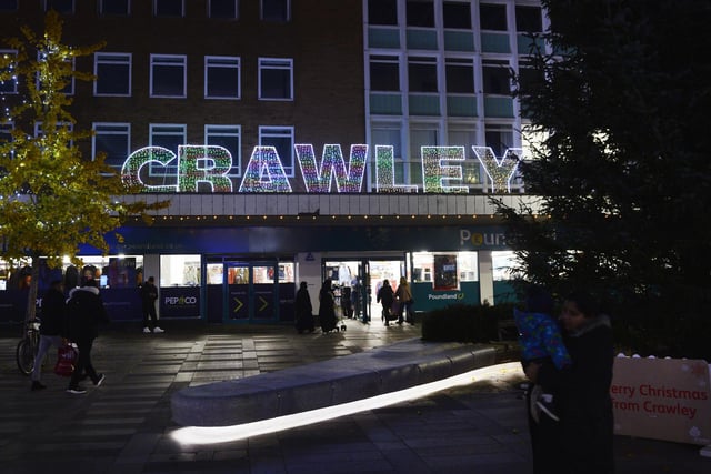 Light up Crawley 19th Nov 2022 (Pic by Jon Rigby)