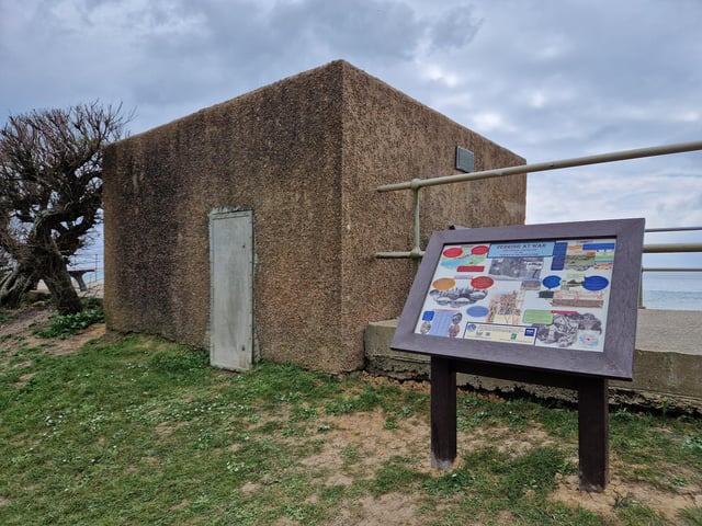 The story behind a West Sussex pillbox which is one of the best preserved nationally from the Second World War is told on a new information board on Ferring seafront