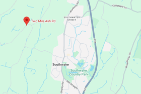 Southwater Parish Council shared an alert advising that Two Mile Ash Road would be closed for at least 24 hours. Photo: Google