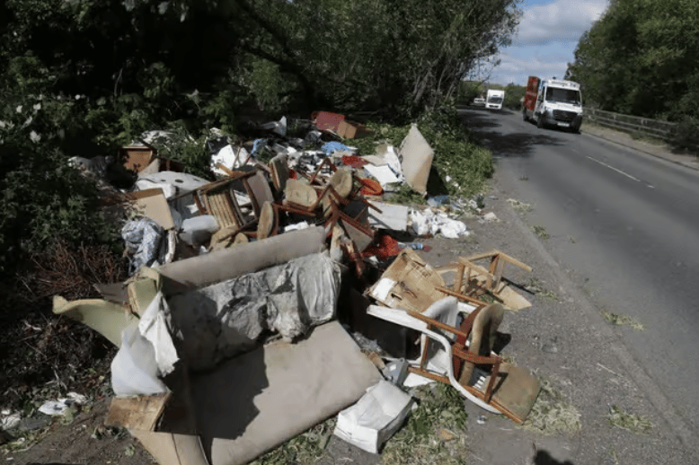 Chichester ranks among worst UK locations for hazardous fly tipping; ...