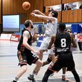 Worthing Thunder in action against Bradford Dragons | Picture: Gary Robinson