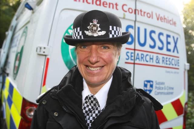 Chief Constable of Sussex Police Jo Shiner. Photo: Sussex Police