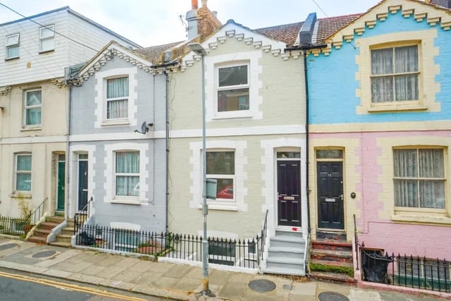 This three storey, three bedroomed, two reception room, older style terraced house conveniently located just a short walk from Hastings town centre, the West Hill, Alexandra Park and Hastings seafront. It is on the market for £285,000 with PCM on Zoopla.
