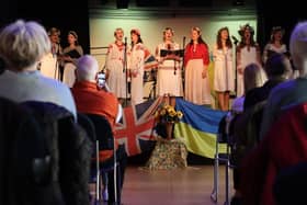 the choir Ukrainian voices