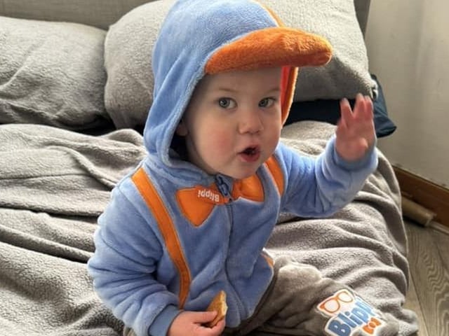 Isabelle Seyfi-Blake sent in this picture, Blippi