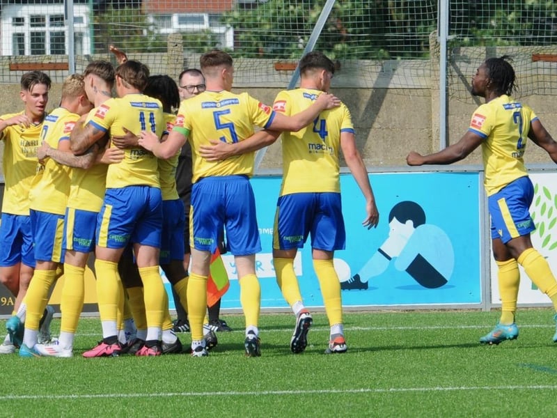 Lancing v Athletic Newham in the FA Cup
