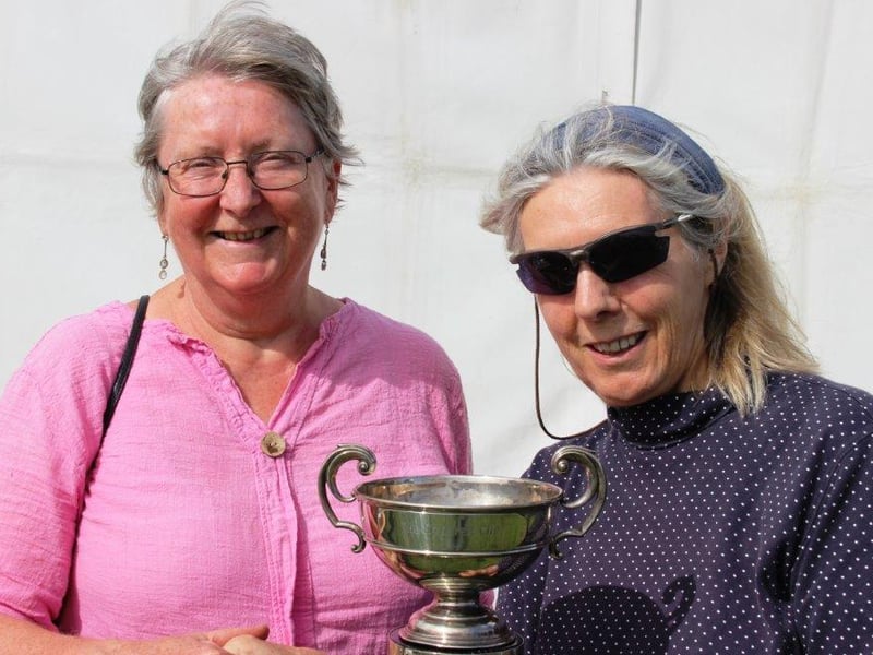 The combined features of the flower show, dog show and displays attracted many hundreds of visitors to the recreation ground