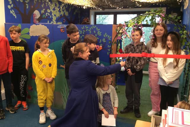 Bolney C Of E Primary School has opened a 'magical new library space'