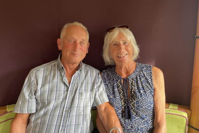 Roger and Peggy Provost have celebrated their diamond wedding in Worthing