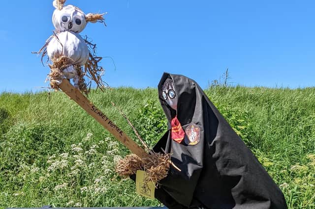 Scarecrow day in Oving
