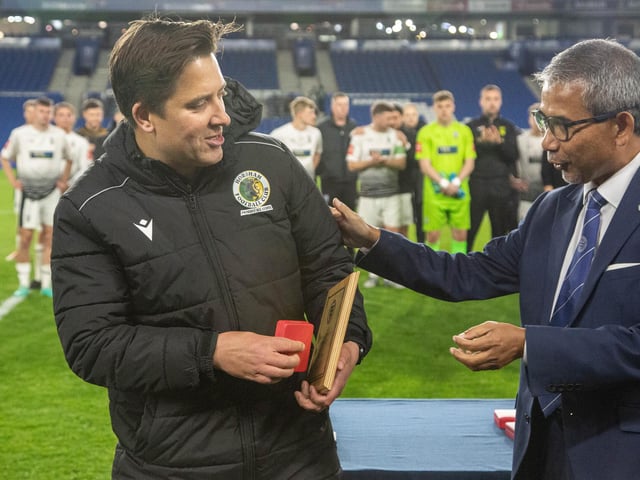 Horsham FC are champions of Sussex again after their last-gasp Sussex Transport Senior Cup final win over Littlehampton Town.