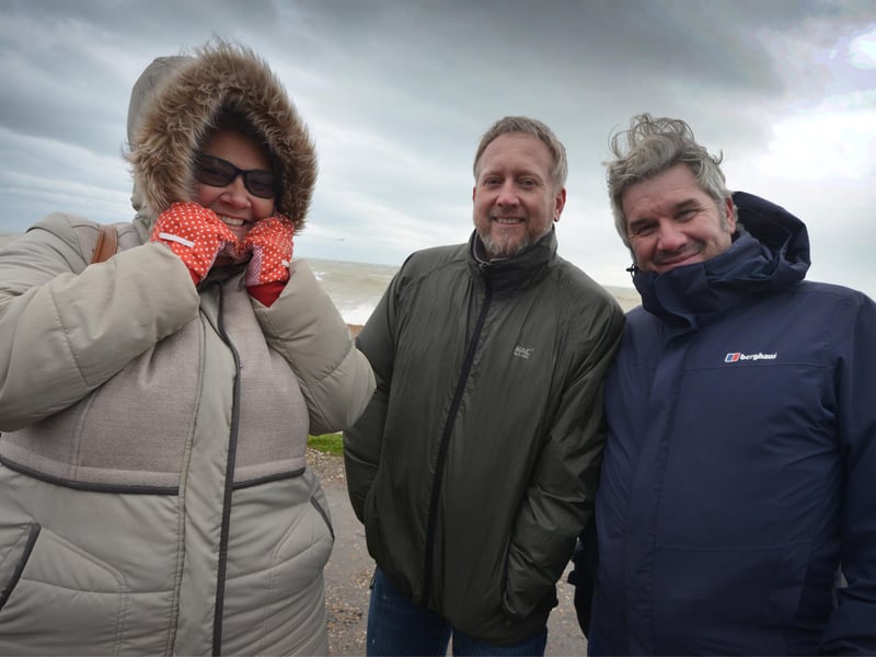 ‘Around 40’ participants got involved which was ‘particularly impressive considering the weather’.