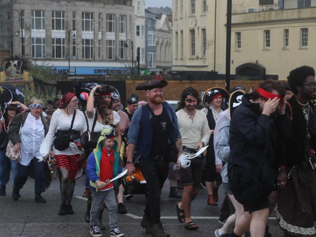 Hastings Pirate Day 2025. Photo by Roberts Photographic.
