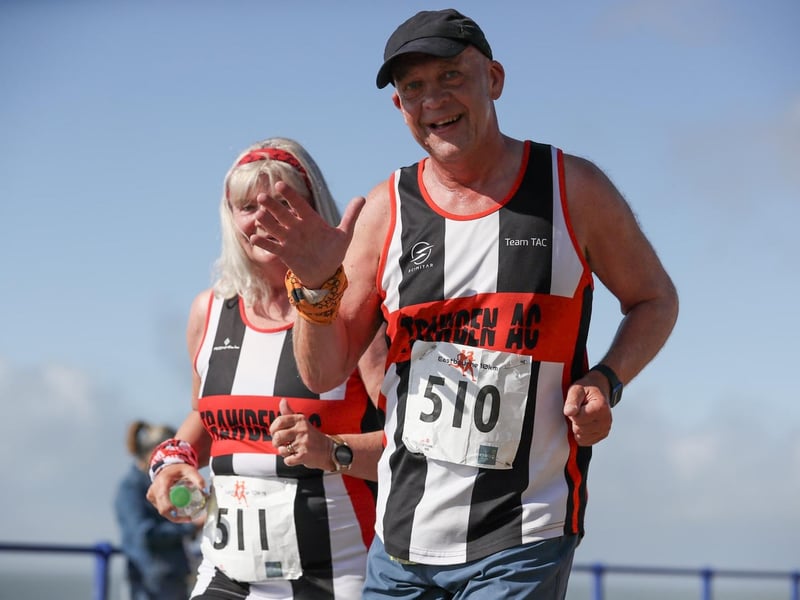 The start, finish, action and podium photos from the 2024 Eastbourne 10k